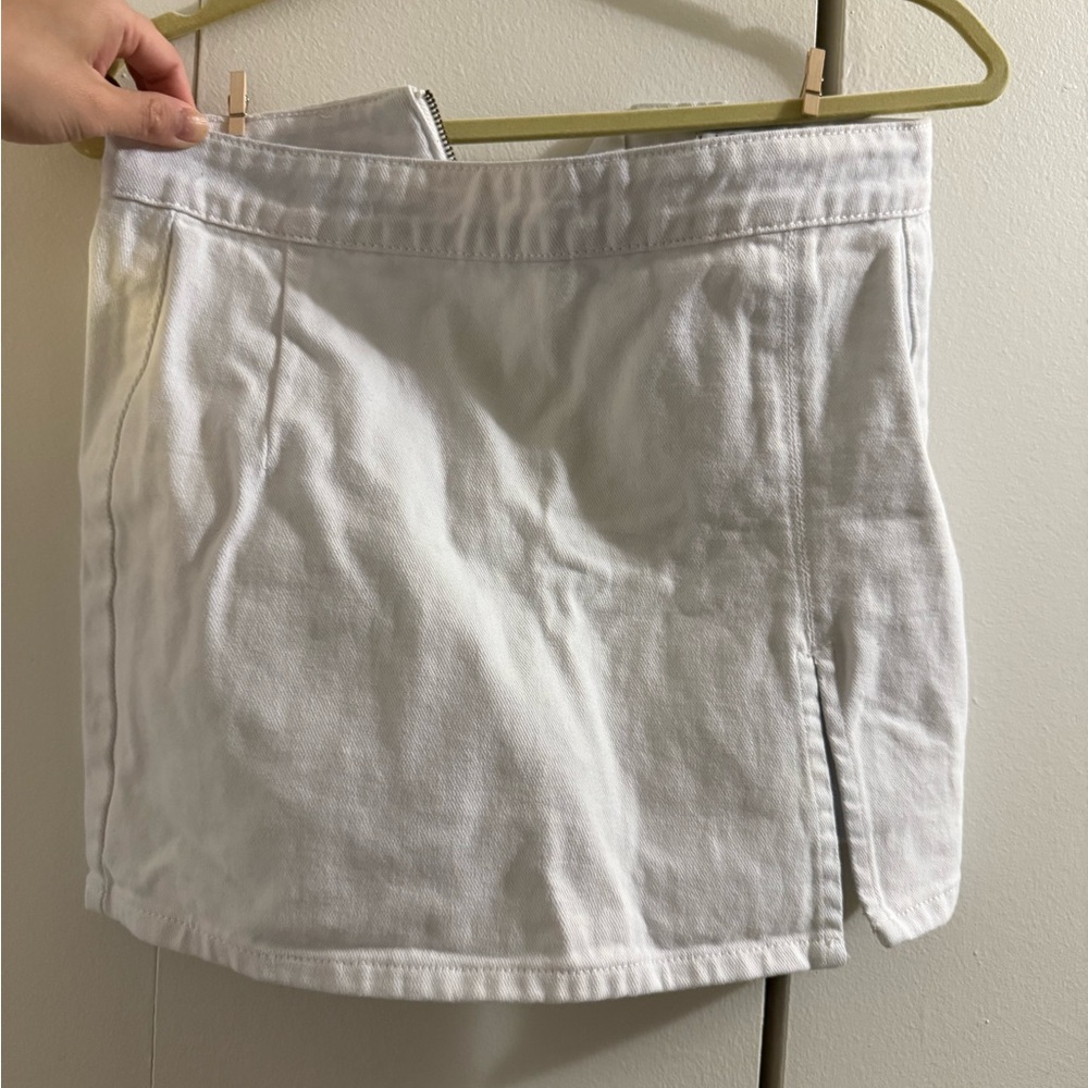 Lioness White Mini Skirt Wrap Design